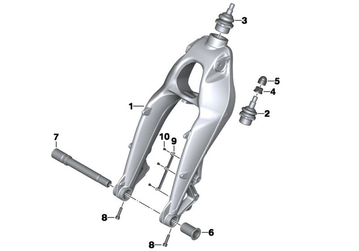 COUDE KULOWY INFÉRIEUR COIPLEUR BMW K1200 K1300 K1600 photo 2 - milautoparts-fr.ukrlive.com