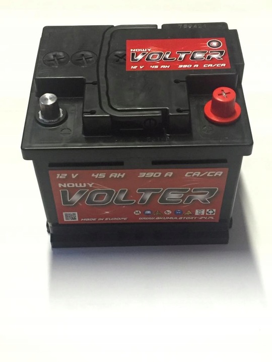 ACCUMULATEUR VOLTER 45AH 390A photo 1 - milautoparts.fr