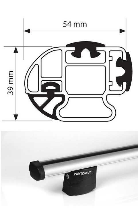 BARRE GALERIES DE TOIT FIAT DOBLO NORDRIVE KARGO photo 2 - milautoparts-fr.ukrlive.com