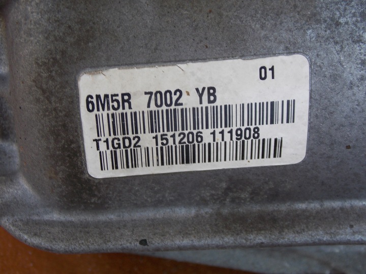 C-MAX I 03- 1.6 TDCI BOX GEAR 6M5R7002YB photo 3 - milautoparts-fr.ukrlive.com