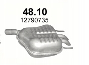 SILENCER END SAAB 9-3 48.10 photo 1 - milautoparts-fr.ukrlive.com