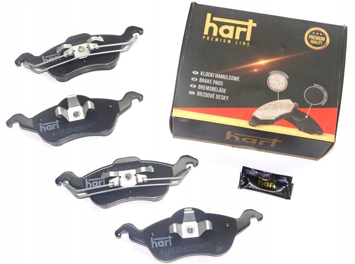 PADS FRONT FORD FOCUS I MK1 1998-2004 HART photo 1 - milautoparts-fr.ukrlive.com