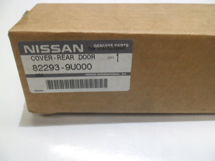 FACING, PANEL PROTECTION DOOR LEFT REAR NISSAN NOTE E11 ORIGINAL 82293-9U000 photo 2 - milautoparts-fr.ukrlive.com