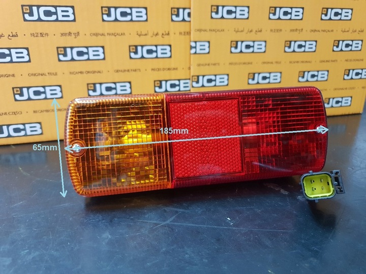 LAMP REAR JCB 3CX 4CX CAT CASE OTHER FROM WIRE ASSEMBLY photo 2 - milautoparts-fr.ukrlive.com