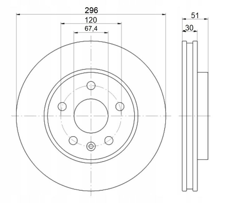 DISCS MIKODA 1646 PADS CERAMIC OPEL INSIGNIA A SAAB 9-5 FRONT 296MM photo 2 - milautoparts-fr.ukrlive.com