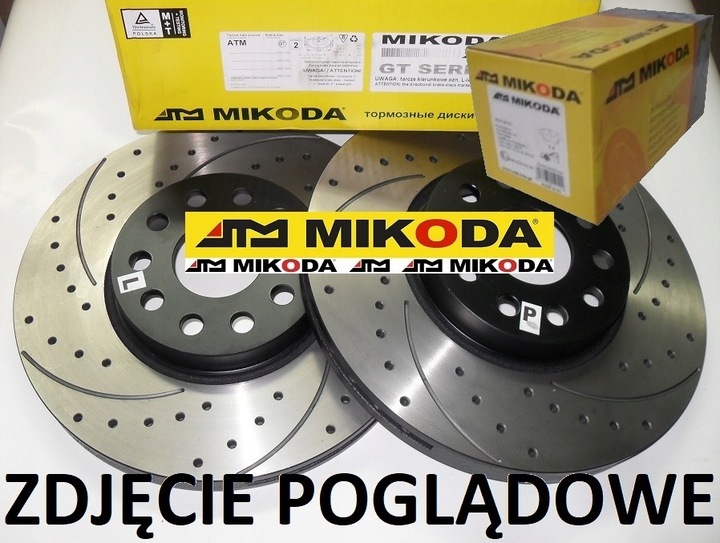 DISQUES MIKODA 0545 GT SABOTS DE FREIN CITROEN C4 II 09R- AVANT 283MM photo 4 - milautoparts-fr.ukrlive.com