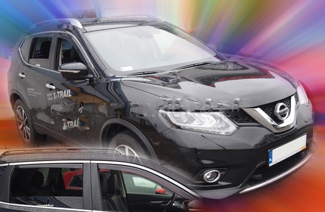 SIDE-WINDOW DEFLECTORS WINDOW NISSAN X-TRAIL III (T32) 5D 2014-> photo 5 - milautoparts-fr.ukrlive.com