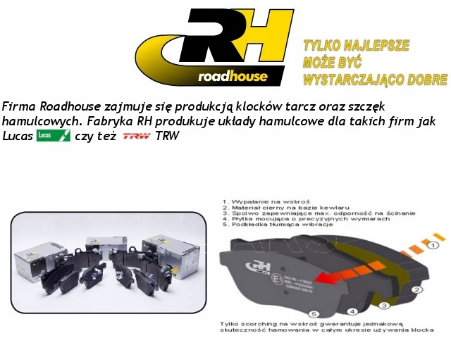 ROADHOUSE SABOTS DE FREIN DE FREIN DACIA LOGAN/PEUGEOT photo 2 - milautoparts-fr.ukrlive.com