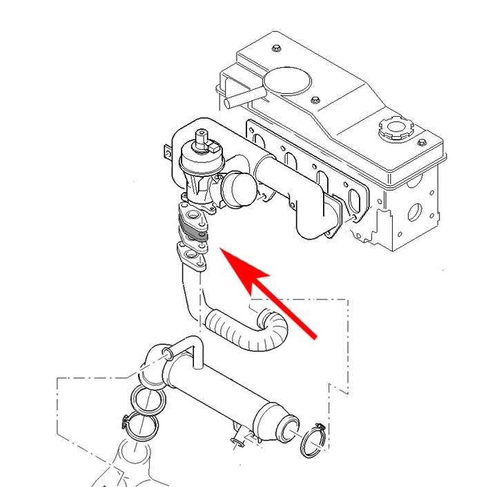 524 BLIND PLUG EGR FORD MONDEO FOCUS 1.8 TDDI TDCI photo 2 - milautoparts-fr.ukrlive.com