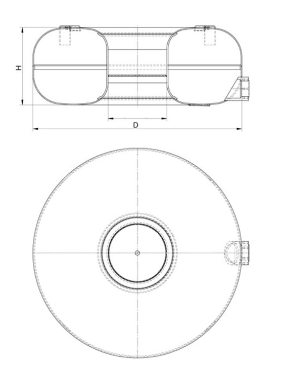 BORMECH 600/225 50L RÉSERVOIR EXTERIEUR LPG TOROIDALNY 2024 SANS STELAZA photo 2 - milautoparts-fr.ukrlive.com