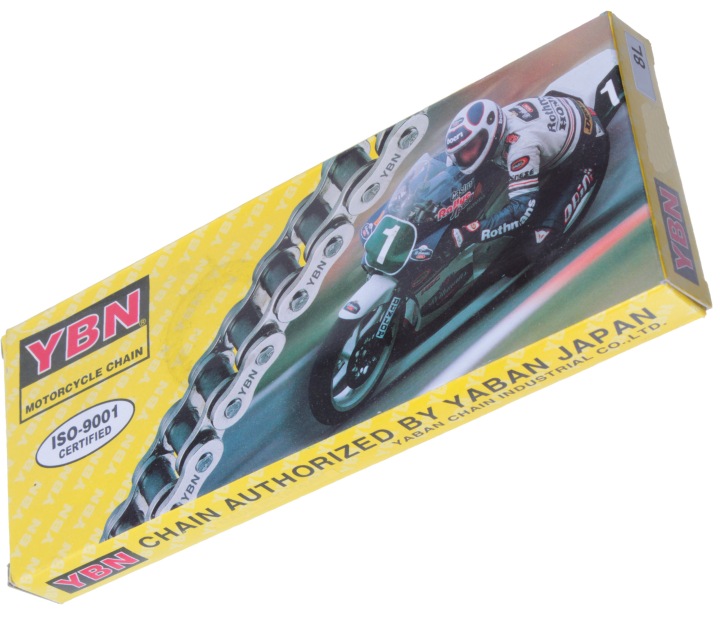 WSK 125 175 SHL WFM CHAÎNE YBN 428 RENFORCÉ 120