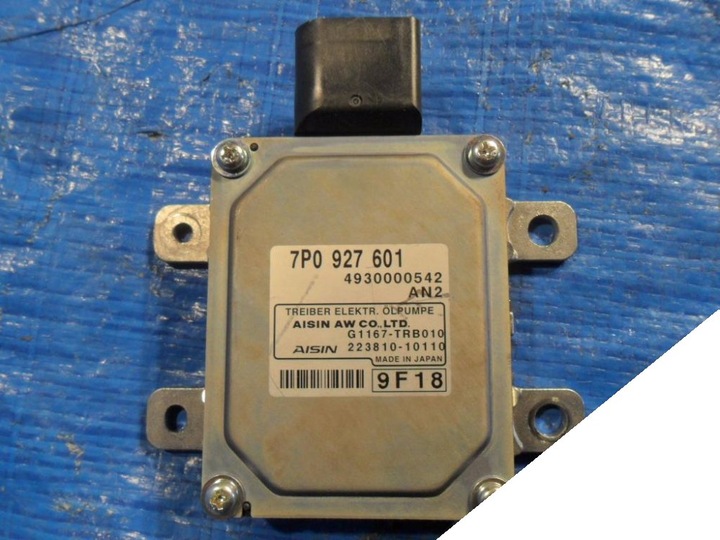 Vw touareg блок управління насоса підвіски 7p0927601, Ціна