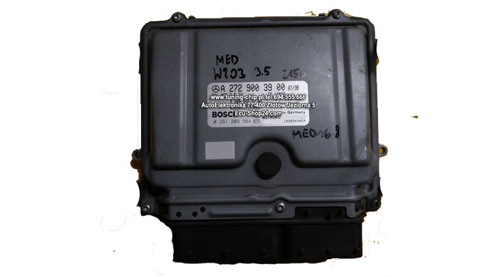 Ecu mercedes w203 0261209564 a272900390 прошивка під авто, Ціна