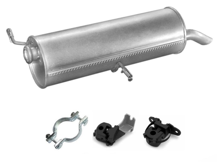 Глушник задній 19.204 peugeot 307, citroen c4+ комплект монтажний, Ціна