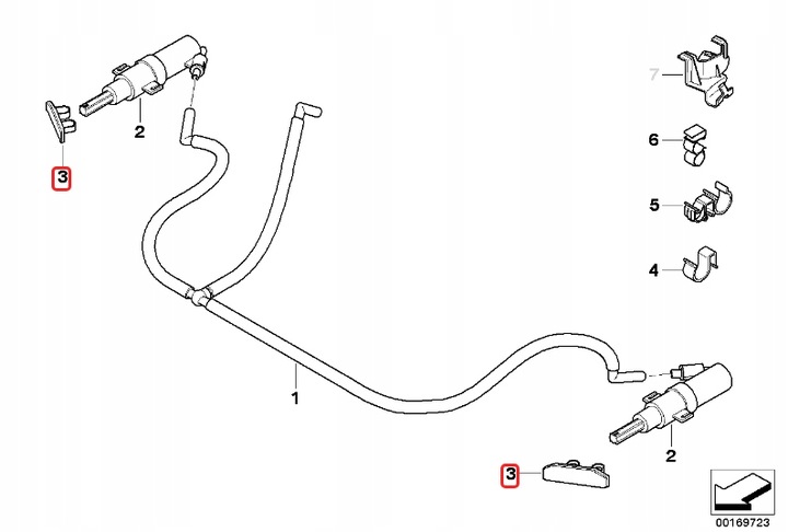 Bmw e90 e91 заглушка бампера м пакет 7892647 7892648 oe, Цена
