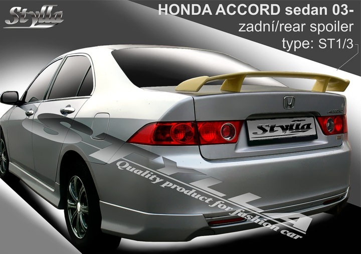 Спойлер для honda хонда accord седан mk7 2003--, Ціна