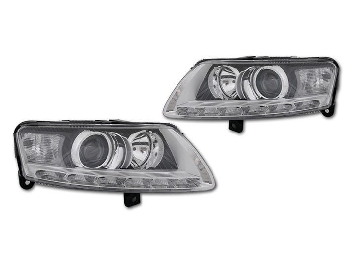 фото №1, Фара bi ксенон led audi a6 c6 4f0 рестайлінг fl вигляд