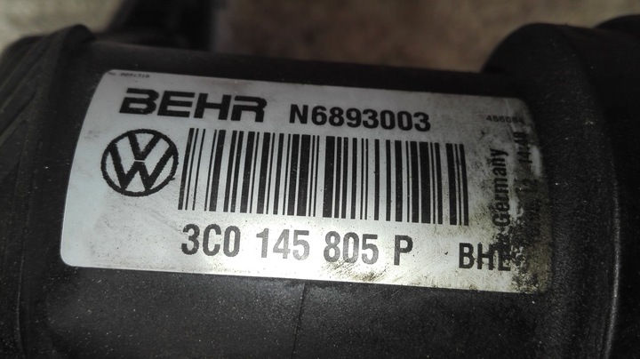 фото №3, Інтеркулер passat b6 2.0 tdi радіаторів 3c0145805p