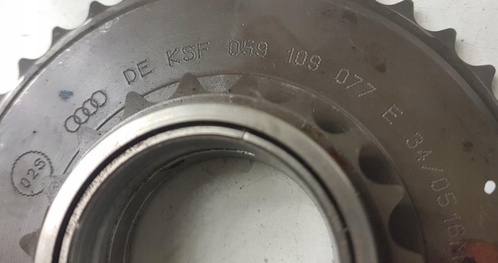 фото №8, Koło зубчасте грм a6 a4 bmk 3.0 tdi 059109077e