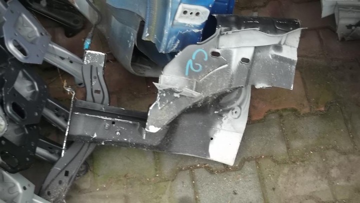 фото №1, Citroen c2 чверть ліва передня панель кріплення фар фартух