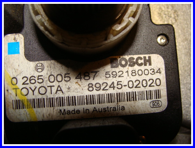 фото №6, Колонка кермова підсилювач toyota corolla e12