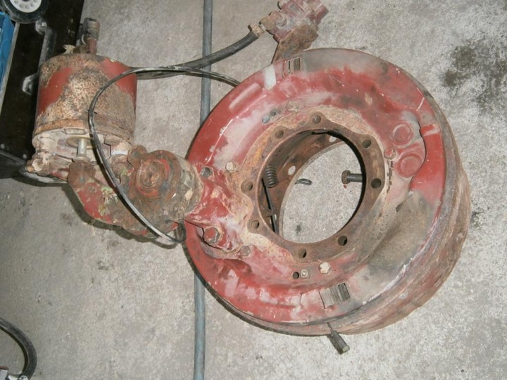 фото №1, Man f90 f2000 31.414 комплектная ступица колёса перед