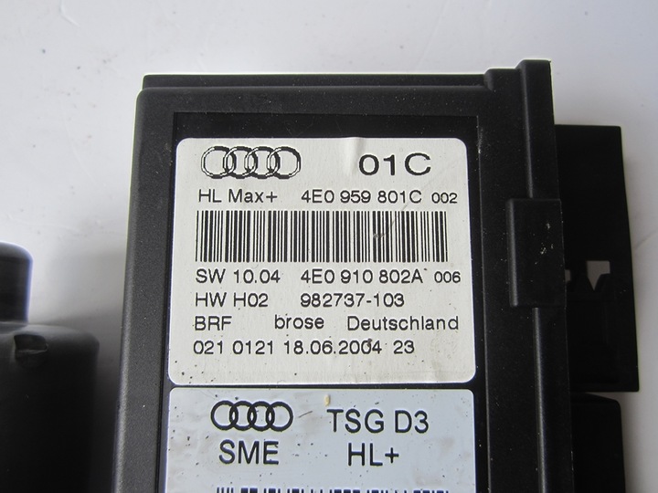 фото №3, Моторчик стёкла левый зад audi a8 s8 d3 4e0959801c