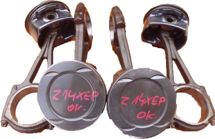 фото №12, Opel 1.4 16v z14xep corsa c d meriva astra g h combo поршень шатун bez зазор