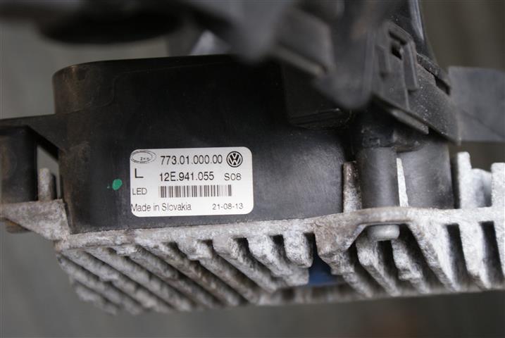 фото №3, Vw up 13-16r. левый галоген led drl org.