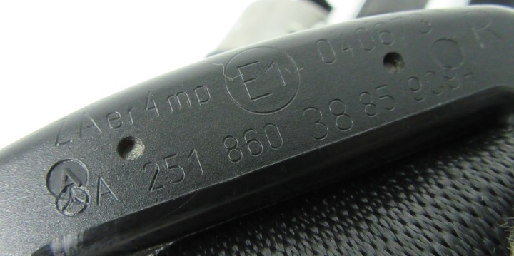фото №6, Pas безпеки mercedes-benz oem номер a2518603885