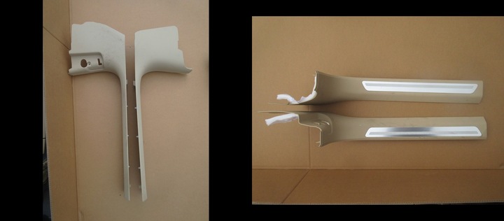 фото №1, Пластик обивка порог audi a8 4h0 длинный