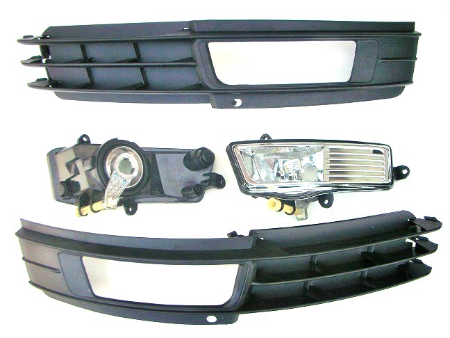 фото №1, Галоген + решітка audi a6 c6 2008-2011