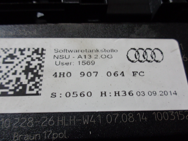 фото №2, Audi a6 c7 a7 4g 4h0907064fc модуль комфорту