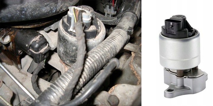 фото №3, Заглушка клапана egr opel vectra a/b 1.4 1.6 2.0i