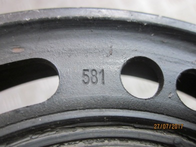 фото №15, Колесо пасове вала opel zafira a 1.8 b 99-02r