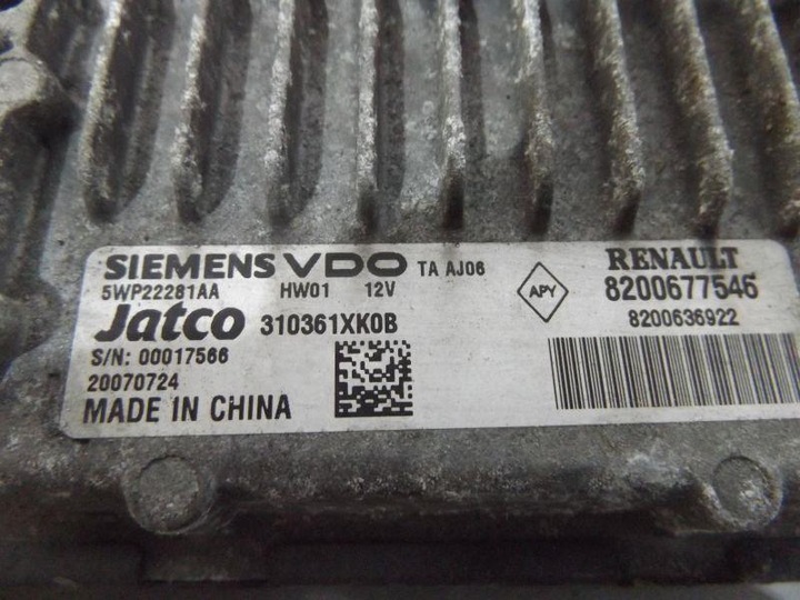 фото №2, 8200677546 блок керування коробки scenic ii 2.0 dci