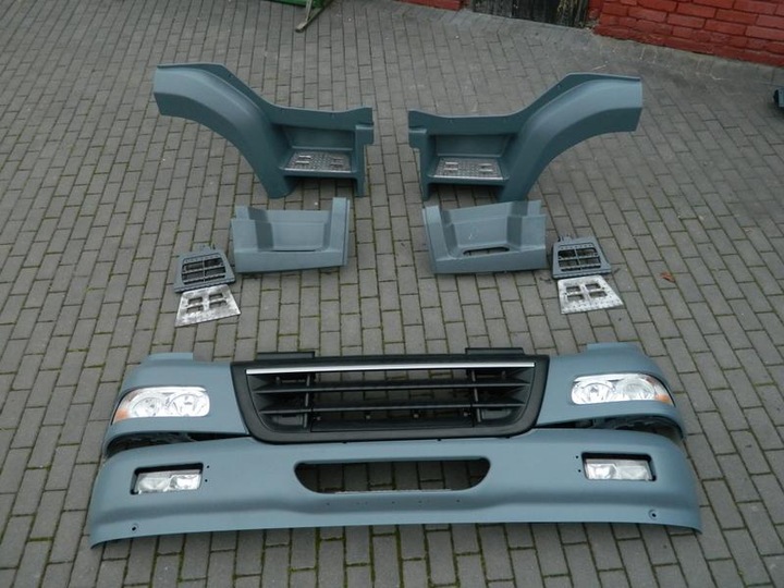 фото №1, Бампер daf cf 85 75 stopnica градус лампа капот