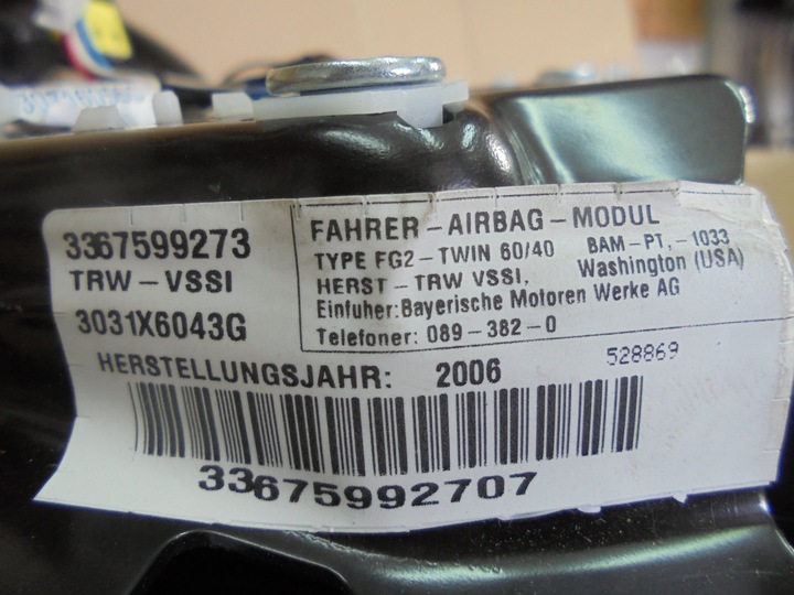 фото №7, Bmw x5 e53 - air bag руль