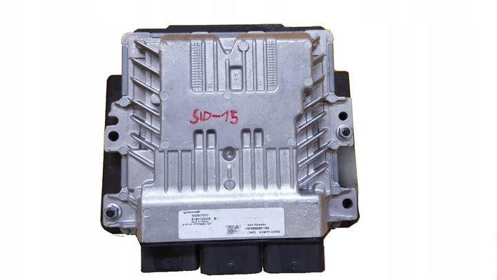 фото №1, Ecu citroen c4 1.6 s180123008b sid807evo добавлю