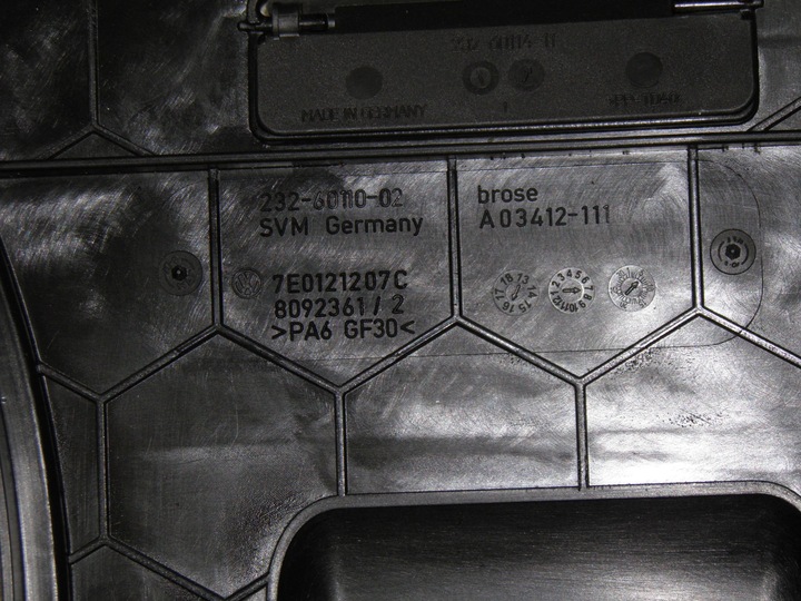 фото №2, T6 transporter t5 корпус вентилятора 7e0121207c