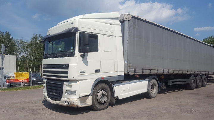 фото №11, Daf xf 105 надстройки межосевые спойлеры спойлеры ветровики защитные накладки спойлер