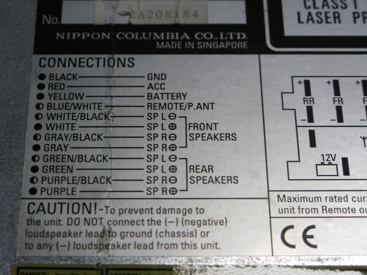 фото №11, Радіо cd denon dct-670r vw opel audi honda bmw porsche ferrari