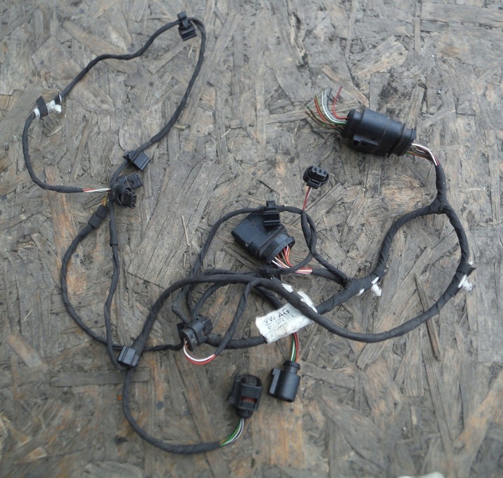 фото №1, Audi q7 4l джгут бампера зад 4l0971104