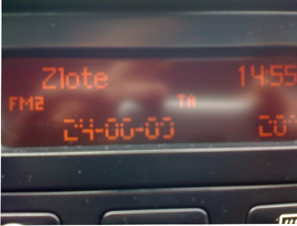 фото №2, Стрічка ремонт радіо годинник do citroen c5 xsara ii