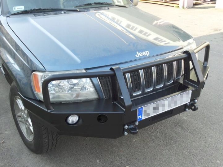 фото №6, Бампер перед передній jeep grand cherokee wj плита