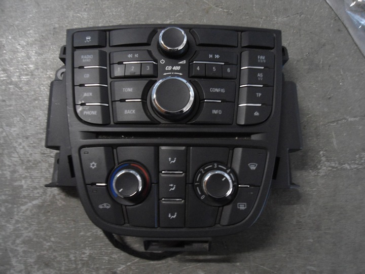 фото №7, 13346050 13346092 opel astra j панель радіо клімат