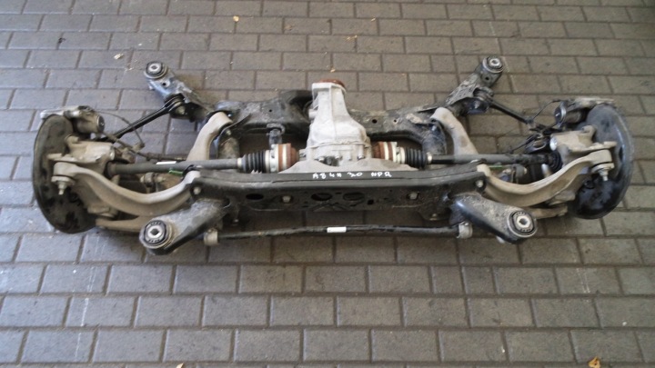 фото №6, Audi a8 d4 4h0 3.0d подвешивание зад дифференциал npr