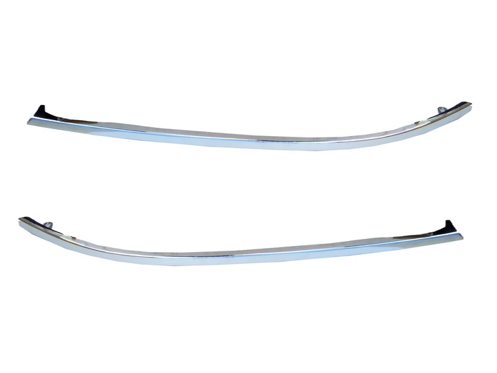 фото №1, Audi a6 c5 97-01 планки бампера хром pod лампа