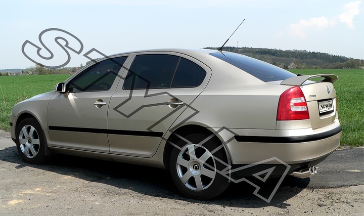 фото №12, Спойлер спойлер do skoda octavia 2 mk2 04- 5 typow