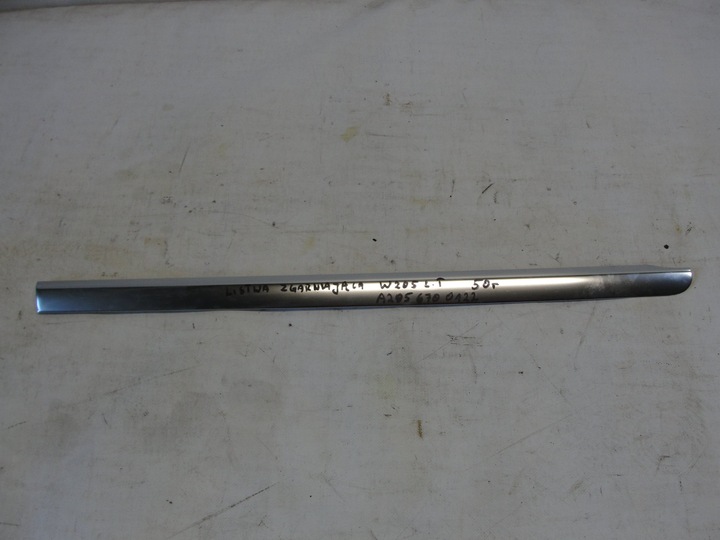 фото №1, Планка хром левый зад mercedes w205